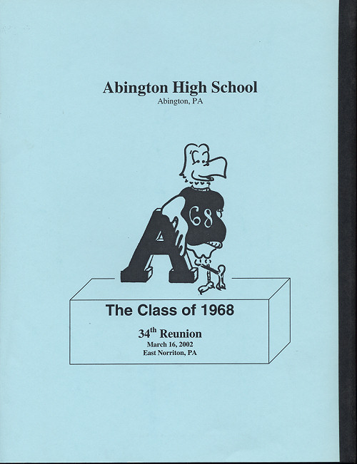 34th reunion directory back cover