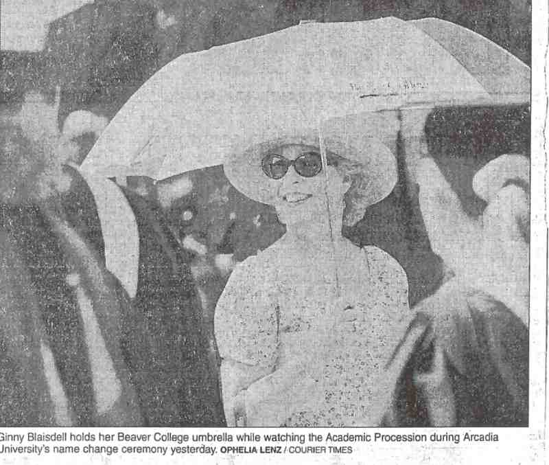 Ginny Dunlop Blaisdell Arcadia University